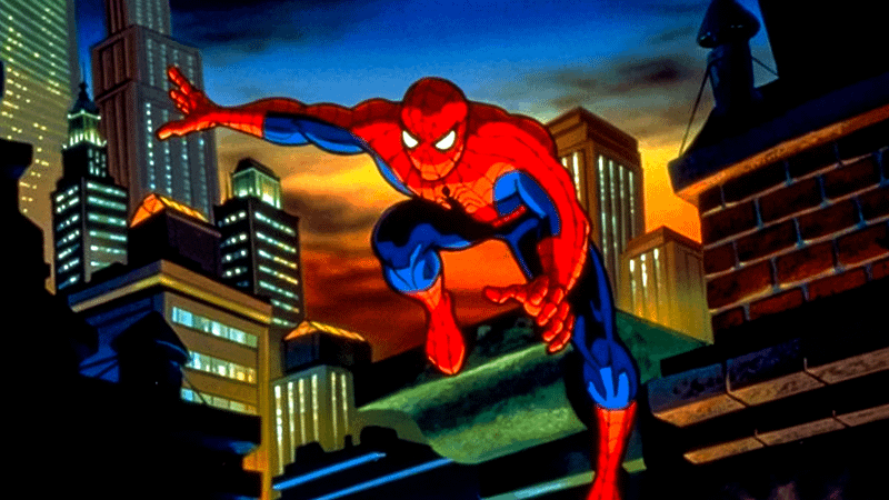 Spider-Man in Spider-Man: The Animated Series.