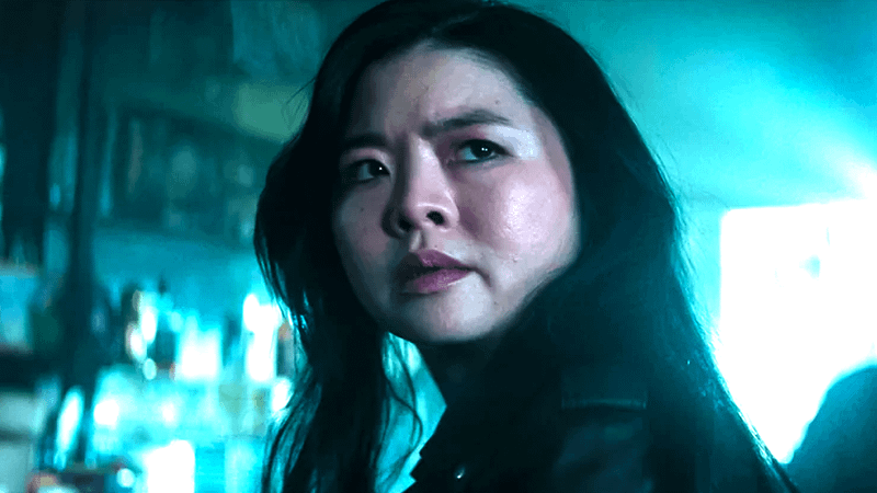 Ruibo Qian as Angie Kim in Daredevil: Born Again.