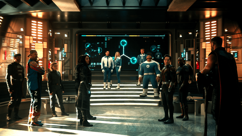 Avengers assembled in Avengers: Doomsday trailer.