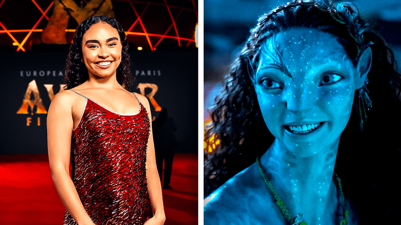 Bailey Bass as Tsireya in Avatar Fire and Ash