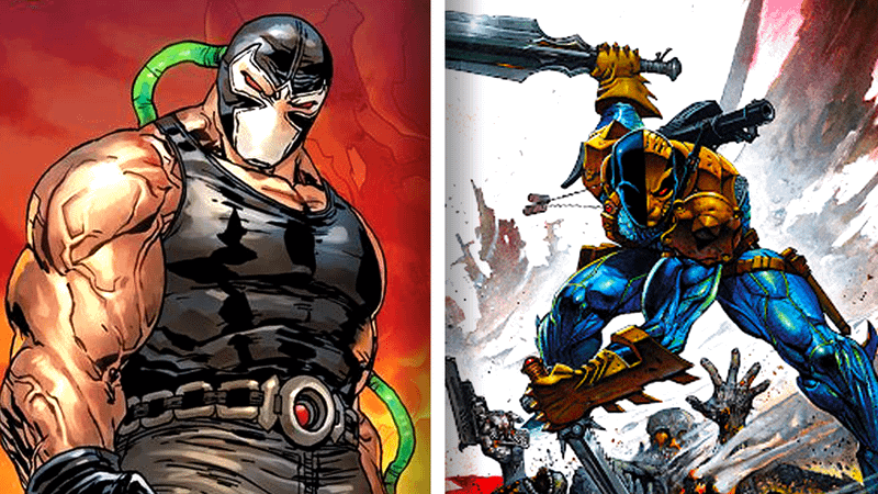 Bane and Deathstroke