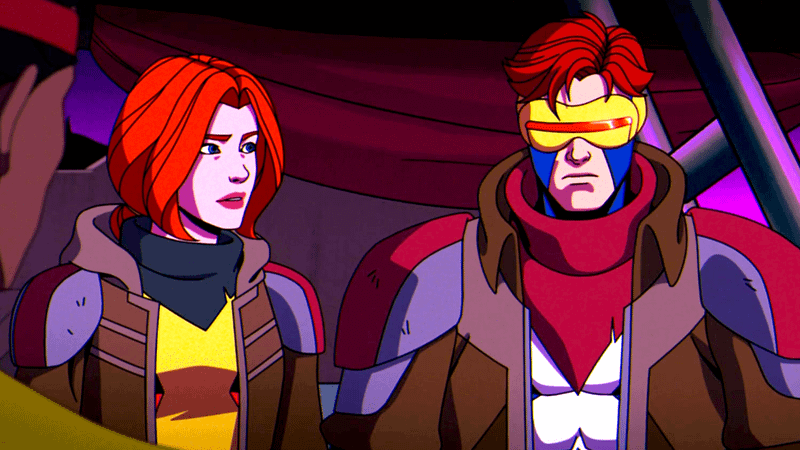 Jean Grey and Cyclops in 'X-Men '97' Season 2.