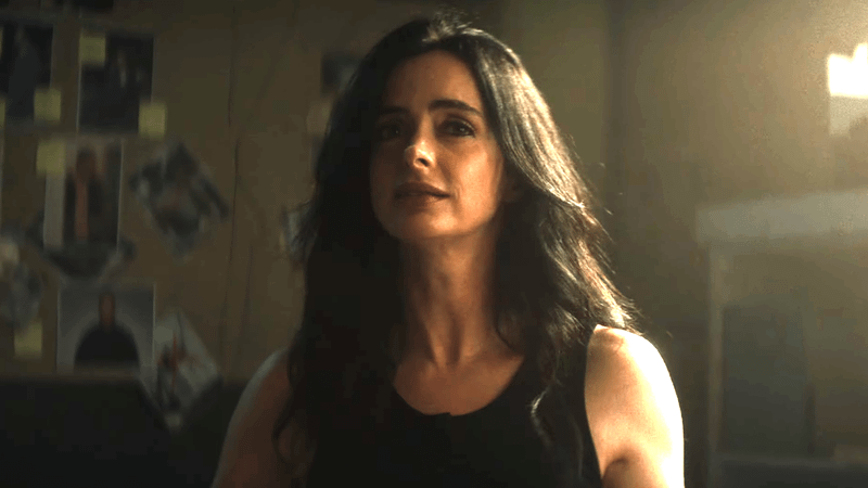 Krysten Ritter as Jessica Jones in Daredevil: Born Again Season 2.