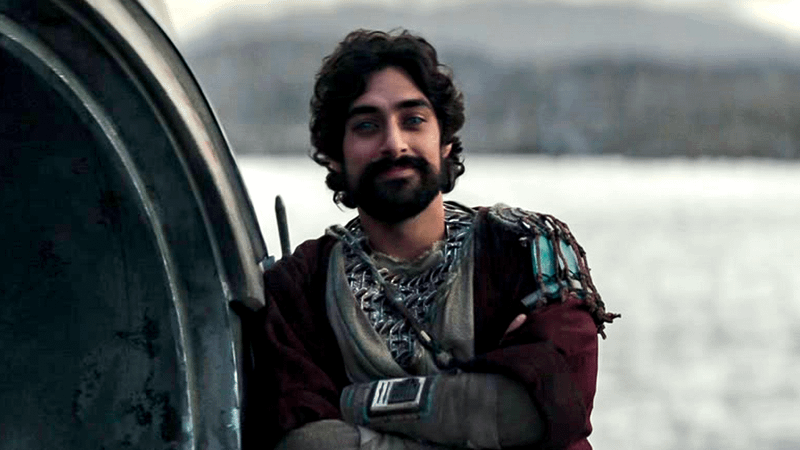 Eman Esfandi as Ezra Bridger on Peridea in Ahsoka.