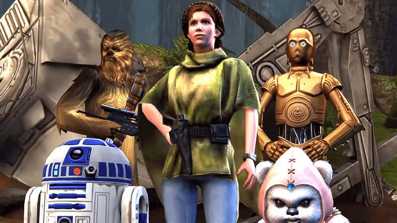 Star Wars Galaxy of Heroes.