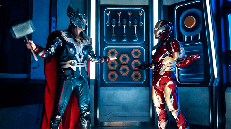 Thor & Iron Man.