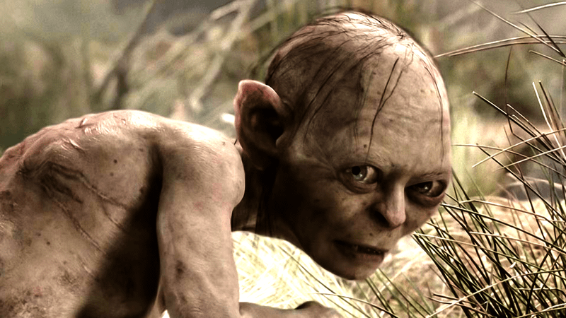 Gollum from 'The Lord of the Rings: The Two Towers'
