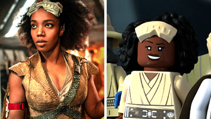 Live Action Jannah compared to LEGO Jedi Jannah