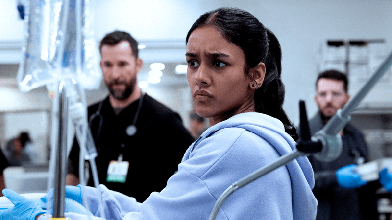 Dr. Javadi in The Pitt Season 2.