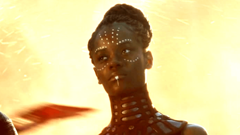 Letitia Wright in Avengers: Endgame.