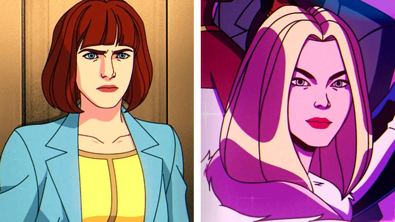 Moira McTaggart and Emma Frost in 'X-Men '97.'