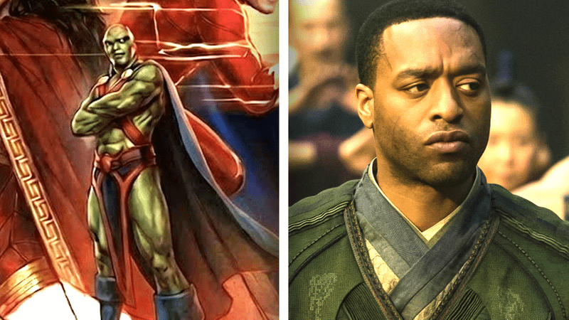 Chiwetel Ejiofor as Martian Manhunter in DCU Justice League fan art.