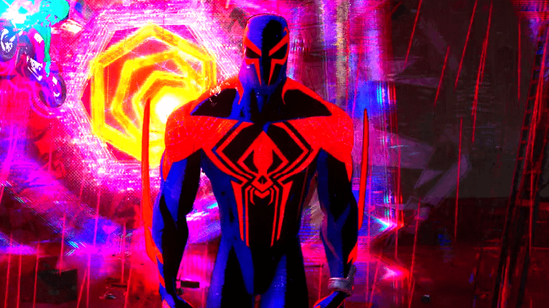 Miguel O'Hara from the Spider-Verse films.
