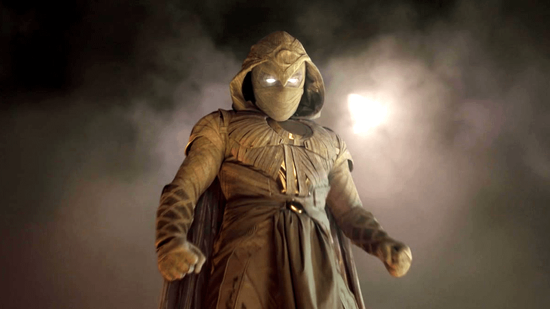 Oscar Isaac as Moon Knight in Moon Knight.