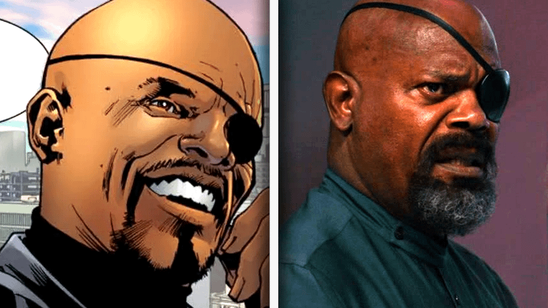 Nick Fury, Samuel L. Jackson as Nick Fury,