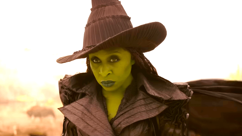 Cynthia Erivo as Elphaba, Wicked Witch