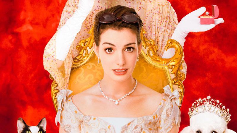 Anne Hathaway as Mia Thermopolis in poster for 'The Princess Diaries 2.'