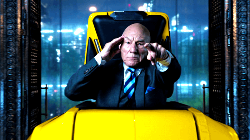 Patrick Stewart as Professor X
