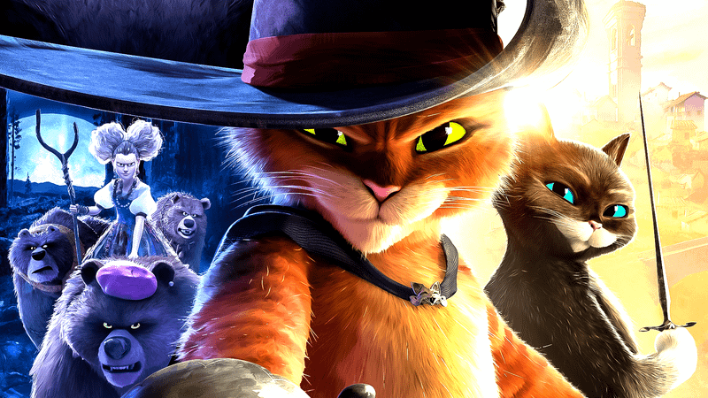 Puss in Boots The Last Wish poster.