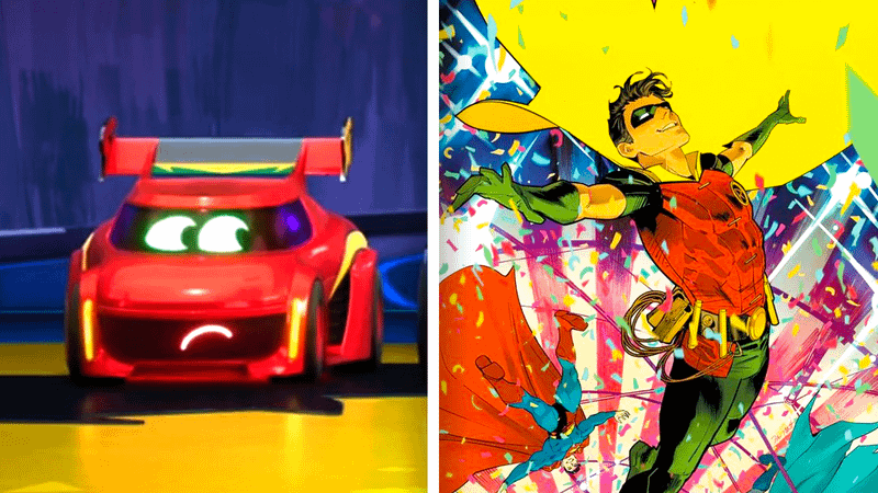 Red in Batwheels, Robin in DC Comics