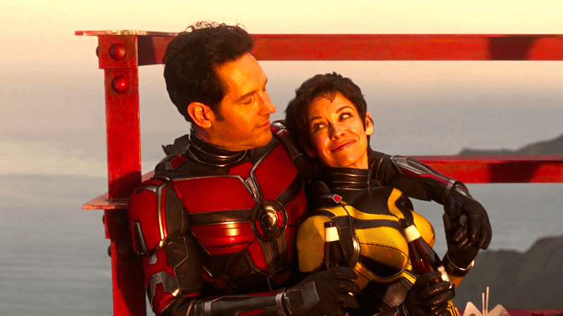 Ant-Man and Wasps in the Pym Particle Suit