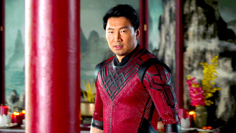Simu Liu as Shang-Chi in Shang-Chi and the Legend of the Ten Rings