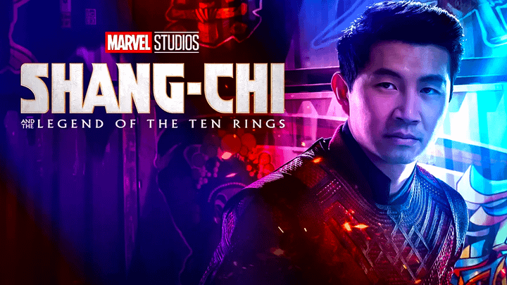 Shang-Chi on the Shang-Chi and the Legend of the Ten Rings poster.