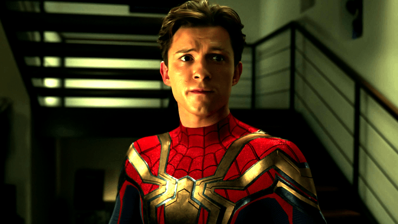 Tom Holland as Peter Parker in Spider-Man: No Way Home
