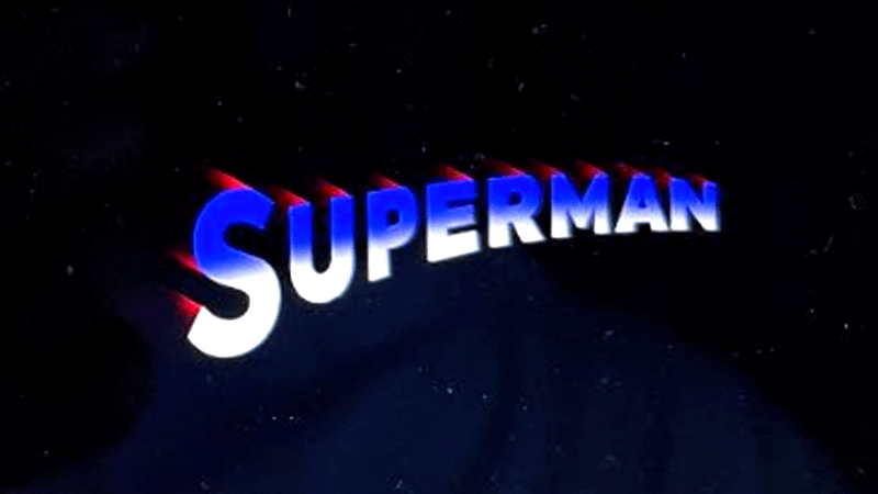 A classic take on the Superman logo from the comics