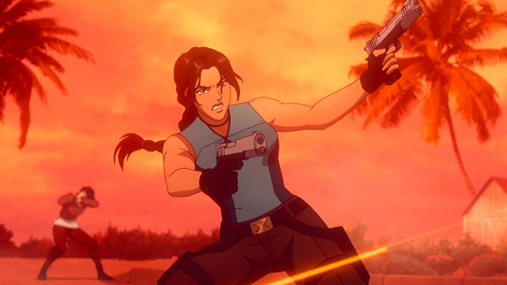 Lara Croft in Tomb Raider: The Legend of Lara Croft