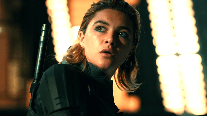 Florence Pugh as Yelena Belova.