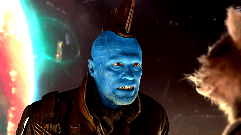 MIchael Rooker as Yondu in Guardians of the Galaxy.