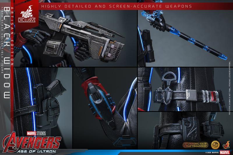 Black Widow's accessories figure. 