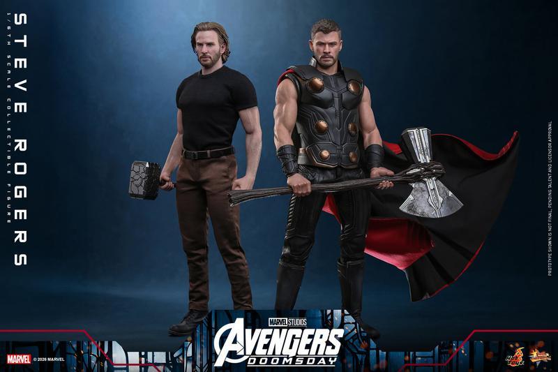 Steve Rogers and Thor in Avengers: Doomsday.