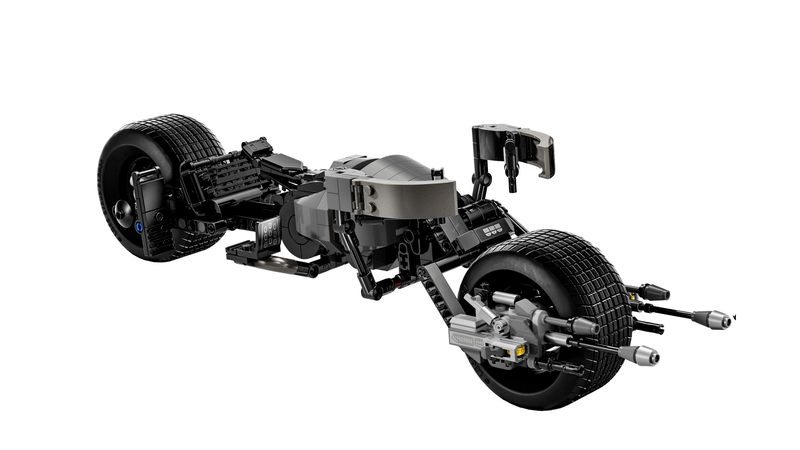 LEGO version of the Batpod from The Dark Knight