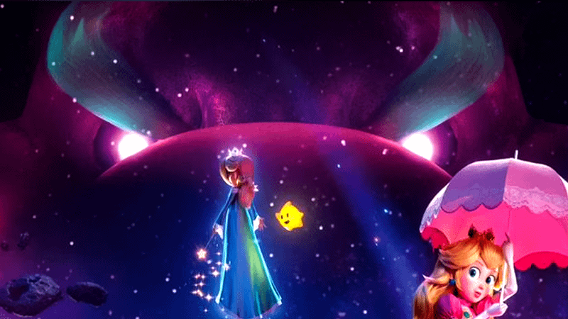 Bowser Jr. on The Super Mario Galaxy Movie poster.