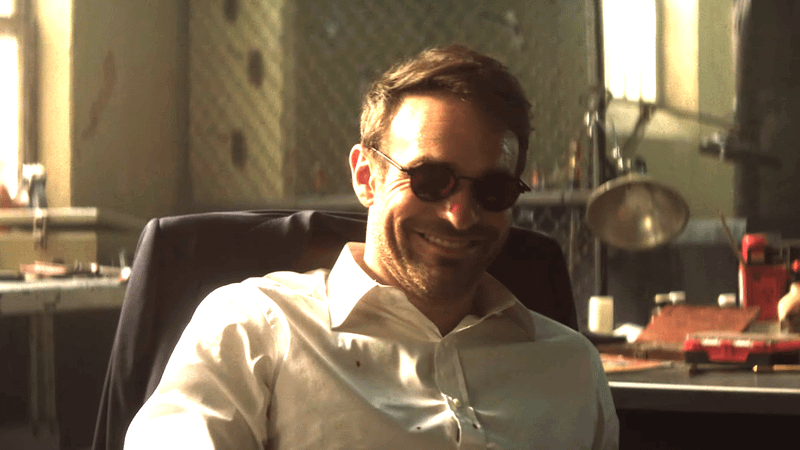Charlie Cox as Matt Murdock in Daredevil: Born Again Season 2.