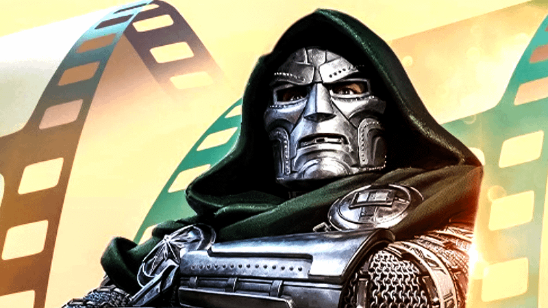 An official Disney and Marvel Studios image of Doctor Doom.