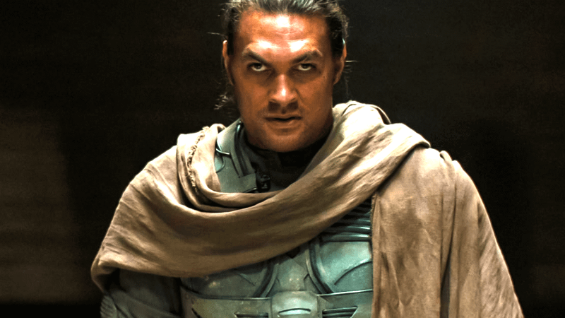 Jason Momoa as Duncan Idaho in Dune.