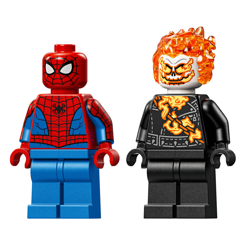 Spider-Man and Ghost Rider.
