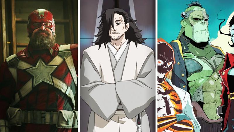 David Harbour in Marvel DC and Star Wars