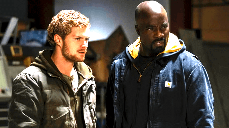 Danny Rand and Luke Cage.