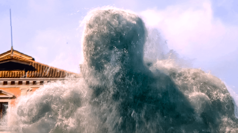 Hydro Man in Venice in Spider Man Far From Home.