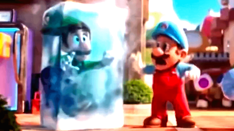 Ice Mario in Super Mario Galaxy Movie.