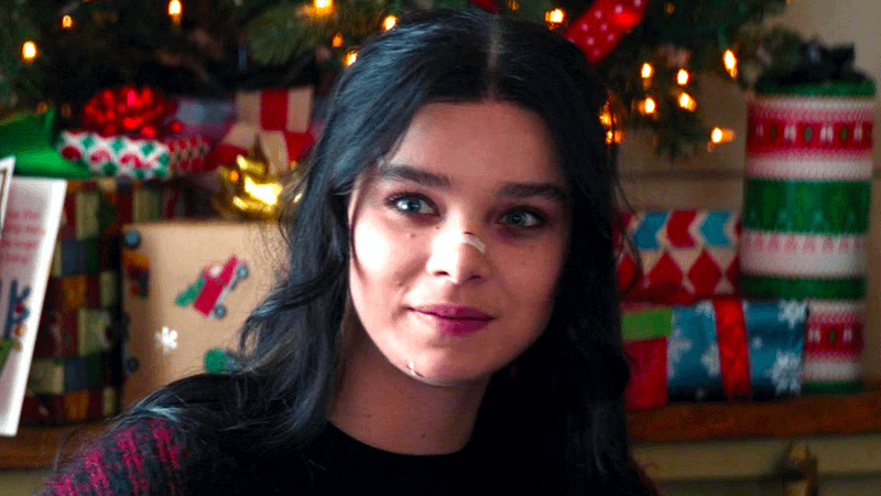 Hailee Steinfeld as Kate Bishop in Hawkeye