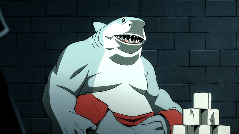 King Shark in Creature Commandos.