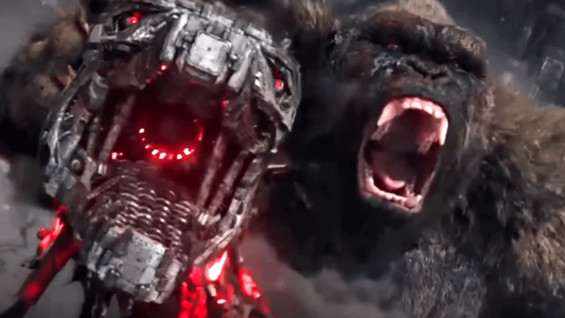 Kong vs. Mechagodzilla. 