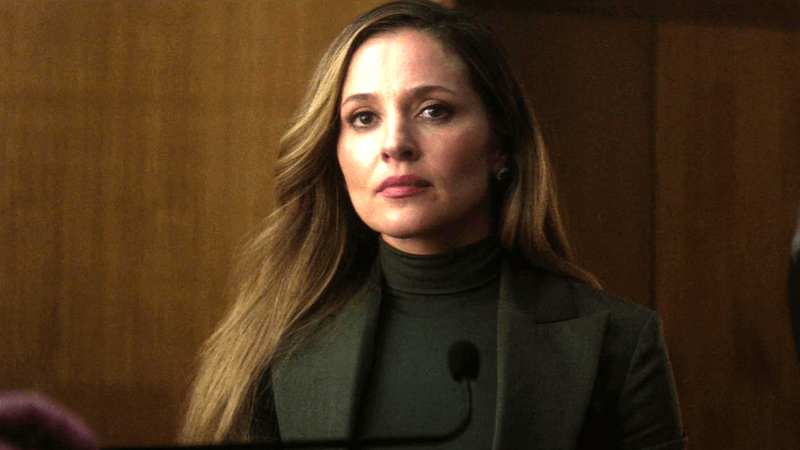 Margarita Levieva's Heather Glenn in Born Again Season 2.