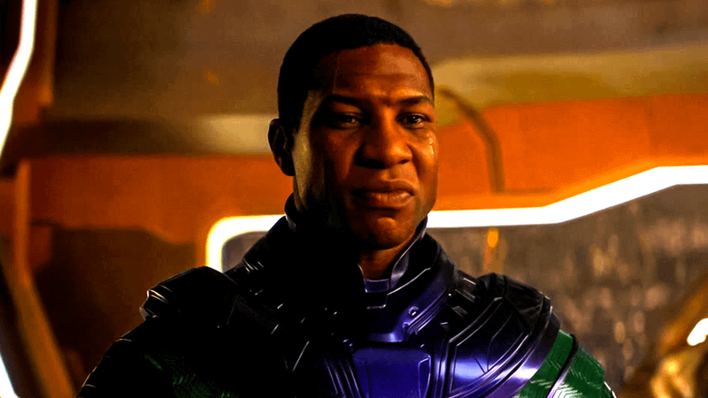 Jonathan Majors as Kang in Ant-Man and the Wasp Quantumania.