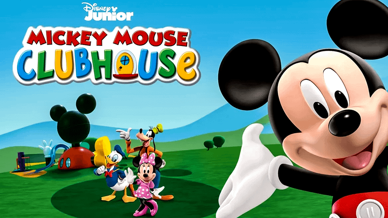 Disney Jr. Mickey Mouse Clubhouse key art.